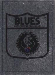 1990 Select AFL Stickers #27 Carlton Blues Front